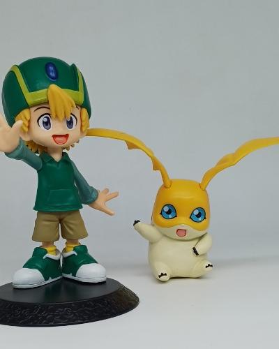 patamon y Takeru