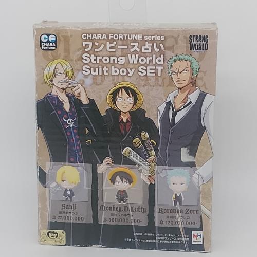 set  de figuras de Sanji, Monkey D. Luffy y Roronoa Zoro